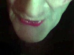 Shemale Gives Intense Blowjob And Swallows Cum Like A Pro!