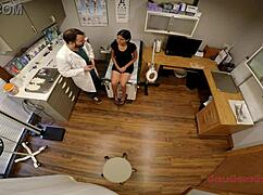 Mandatory New Student Physical For Mixed Cutie With Small 18+ Tits Examined By Doctor Tampa - Yesenia Sparkles.