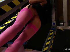 That Lucky Dude Bangs A Slim Chick In Various Poses!