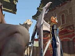 i play baldurs gate 3 naked and seduce mizora in sex scene