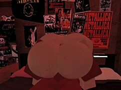 Demon Fucks Big-Ass White Girl Without Condom!