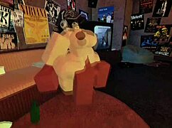 Demon Fucks Big-Ass White Girl Without Condom!