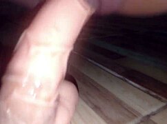 I thrust the fake cock into her tight pussy until she squirts everywhere, it's so sexy