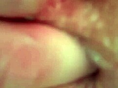 Fingering my asshole feels so intense