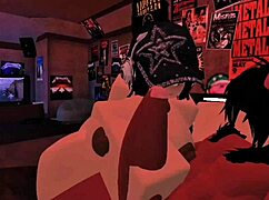 Demon Fucks Big-Ass White Girl Without Condom!