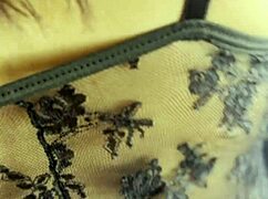 My friend cooks for me in lingerie and thong, what do you think?