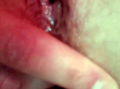 Fingering my asshole feels so intense