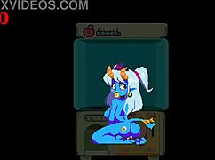 Cuphead Style Hentai Gangbang With Curvy Chicks!