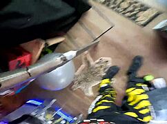 THE PORTLAND PAWG BUBBLE BUTT RIDES HARD!