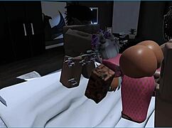 viper pounds candy while friend joins at the end