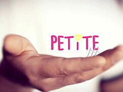 Petite Babe Fucking Huge Cock