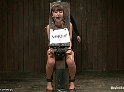 Is the Japanese slave ready for rough BDSM torment?