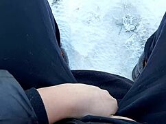 I Jerk Off Riskily In A Public Park On People, Reaching Orgasm Through Softcore Masturbation And Fetish Exposure