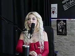 glamorous teen actress surprised during scene, actors use enhancements - kyra sex