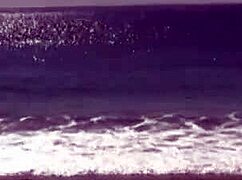 Watch me lick the slutty mom's pussy