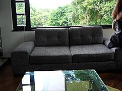 sexy perfect latina plays dirty in lingerie casting interview