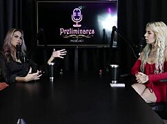 glamorous teen actress surprised during scene, actors use enhancements - kyra sex