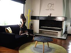 sexy perfect latina plays dirty in lingerie casting interview