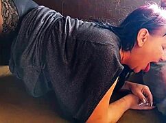 klaudiaambergirl blowjob compilation in lingerie with creampie