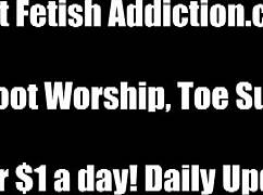 Cum All Over My Cute Little Feet While I Give Footjob 😍