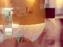 British 18 year old college student in goth lingerie and stockings squirts wildly on the fucking machine during orgasm