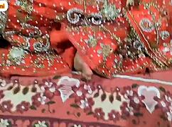 indian couple's wedding night intimacy