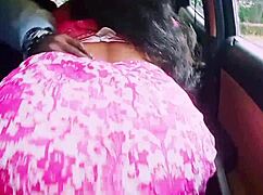 Beautiful Indian Housewife Cheats With Boyfriend In Car, Dirty Talk And Fucking!