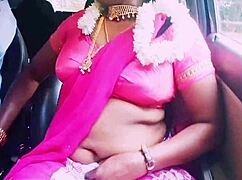 Beautiful Indian Housewife Cheats With Boyfriend In Car, Dirty Talk And Fucking!