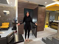 In this roleplay, I catch my husband cheating with my niece, leading to anal creampie and gaping