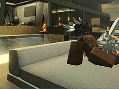 giving my snowbunny gf my bbc while she rides rough