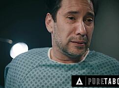 Pure taboo features ashley lane and anna claire clouds in a german fantasy 3-way.