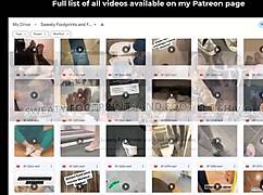 Taking off sweaty shoes and socks on the cableway in Medellin part 1.