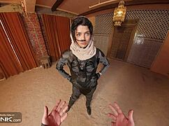chani in uniform rides atreides huge cock in dune cosplay 😍