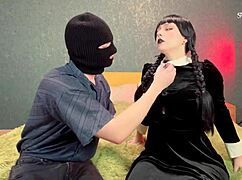 Wednesday Addams Fucked Rough In Tight Pink Asshole By Xaviers Monster Cock