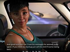 Enjoy The Game Featuring A Model With Big Tits