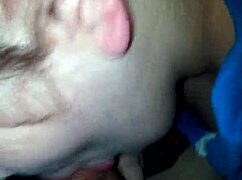 Interracial Blowjob with Deepthroat and Moaning