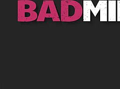 Mira Watches Stepmom And Stepdad Flirt, Then Licks Tits In Cunilingus 3some!