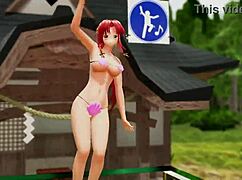 naked girl dancing part 1 in public with bouncing boobs and big ass