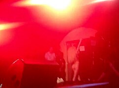 Lady Gaga Stripping Clothes On Show