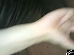 ebony bbw slut lucy reaches orgasm with horny couple