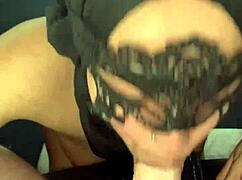 This bi Muslim delivers intense blowjob with passion