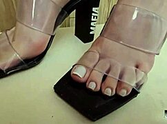 Stepping on the Neck for a Fun Domination