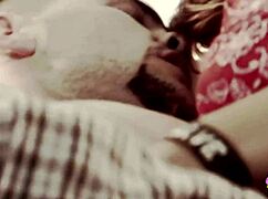 does this sultry babe climax dreaming of licking tight pussy in high heels?