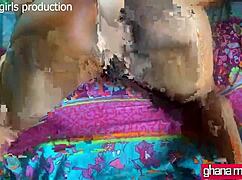 young ebony girl with juicy pussy examined and fucked hard by big black cock