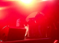 Lady Gaga Stripping Clothes On Show