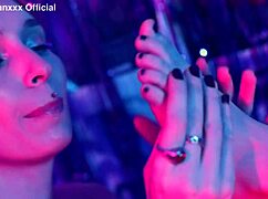 so this latina babe gets her tiny feet worshipped and tickled in domination session