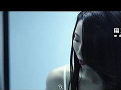 Intense squirt game origins with Asian models and toys.