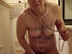 Bound Slave Endures Spanking And Humiliation In Homemade BDSM Session