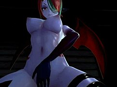 monster girl island prologue halloween especial en espa�ol mujer elfa satando una buena polla con su hermana neko y chica slimer me domina