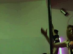 doctor dances and shows everything on the pole